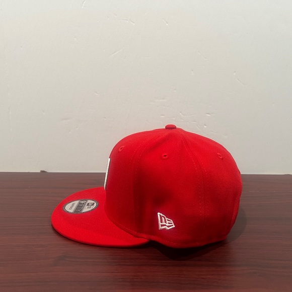 New Era, 9Fifty Snapback, Washington Nationals, Red & White - Picture 4 of 8